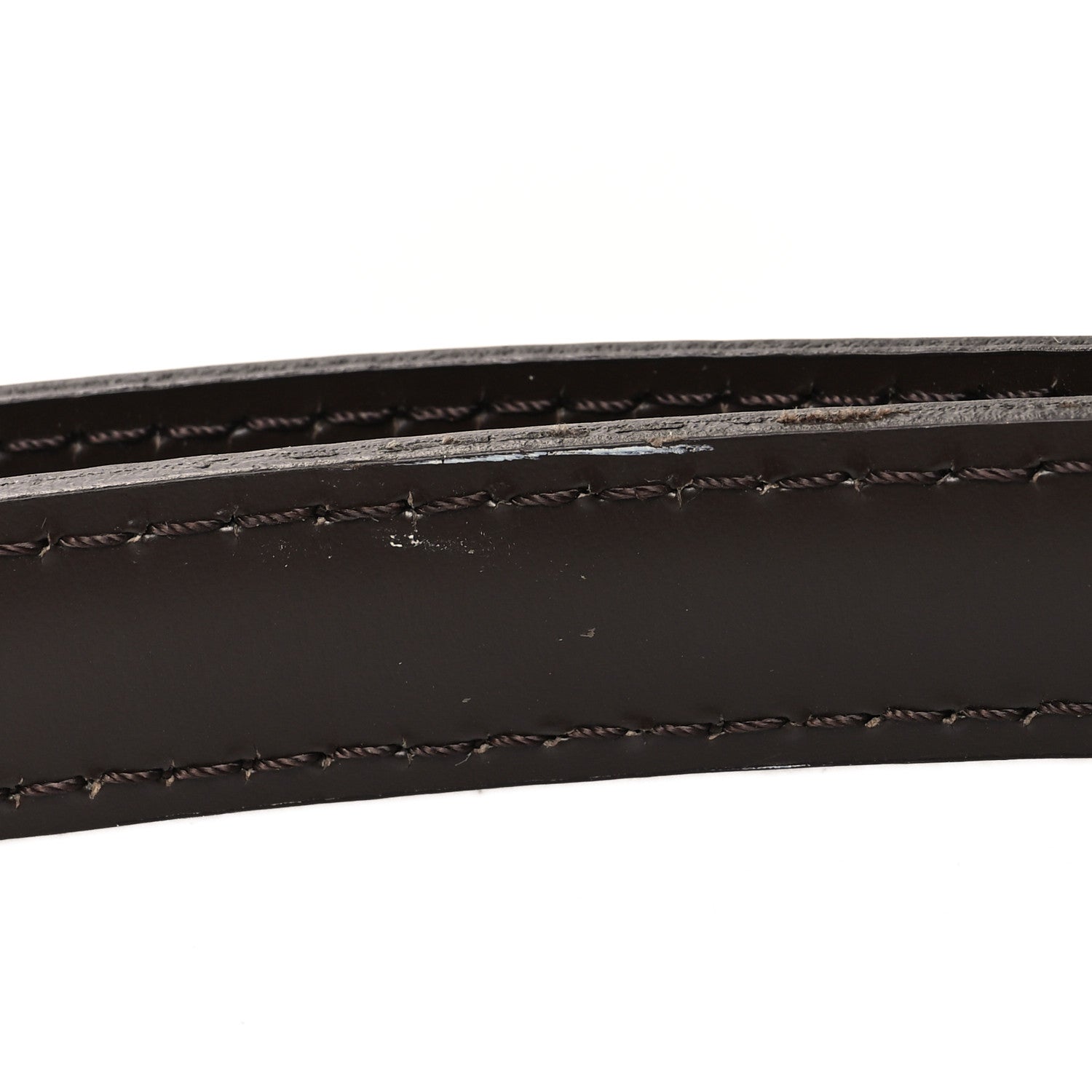 Louis Vuitton Calfskin 12mm Adjustable Shoulder Strap Brown 5 of 5