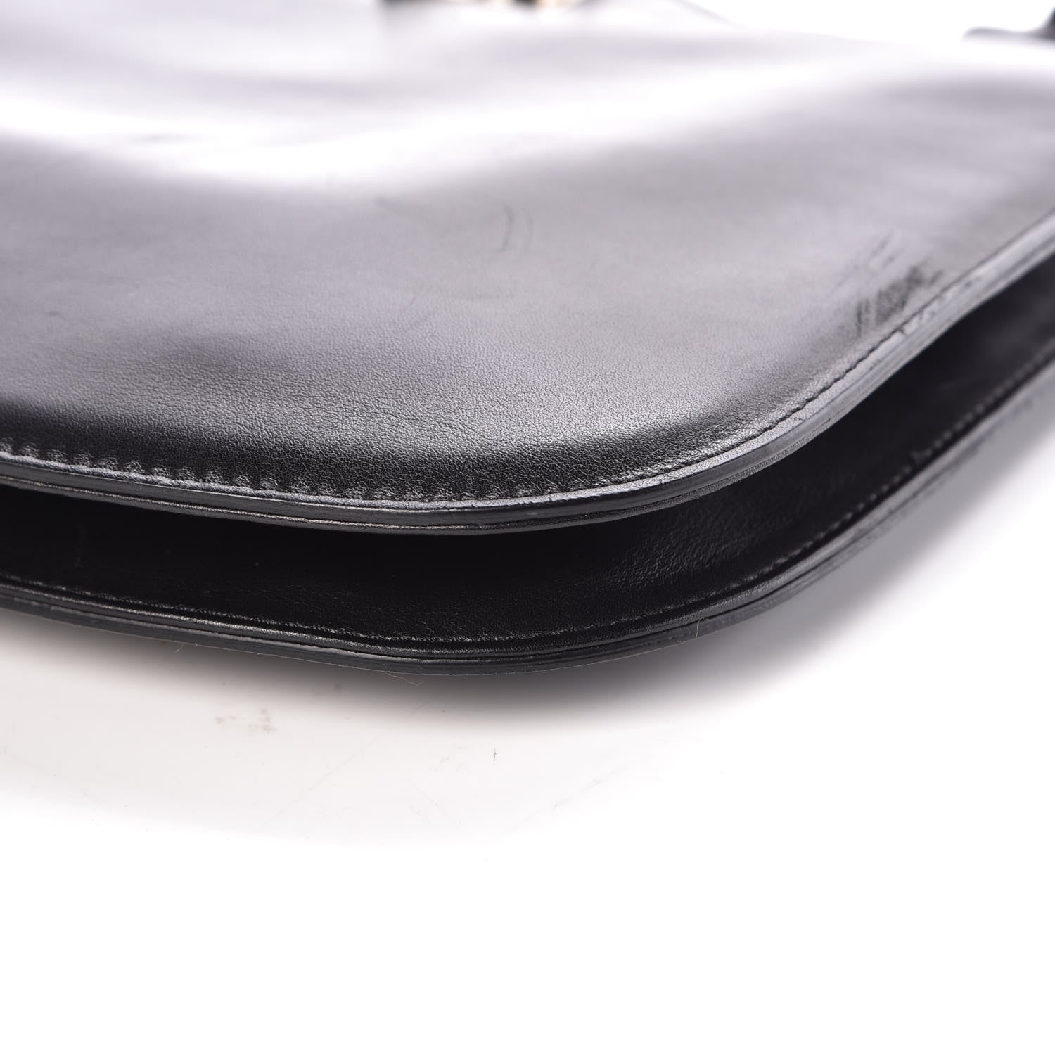 Valentino Garavani Vitello Rockstud Shoulder Satchel Black 6 of 10
