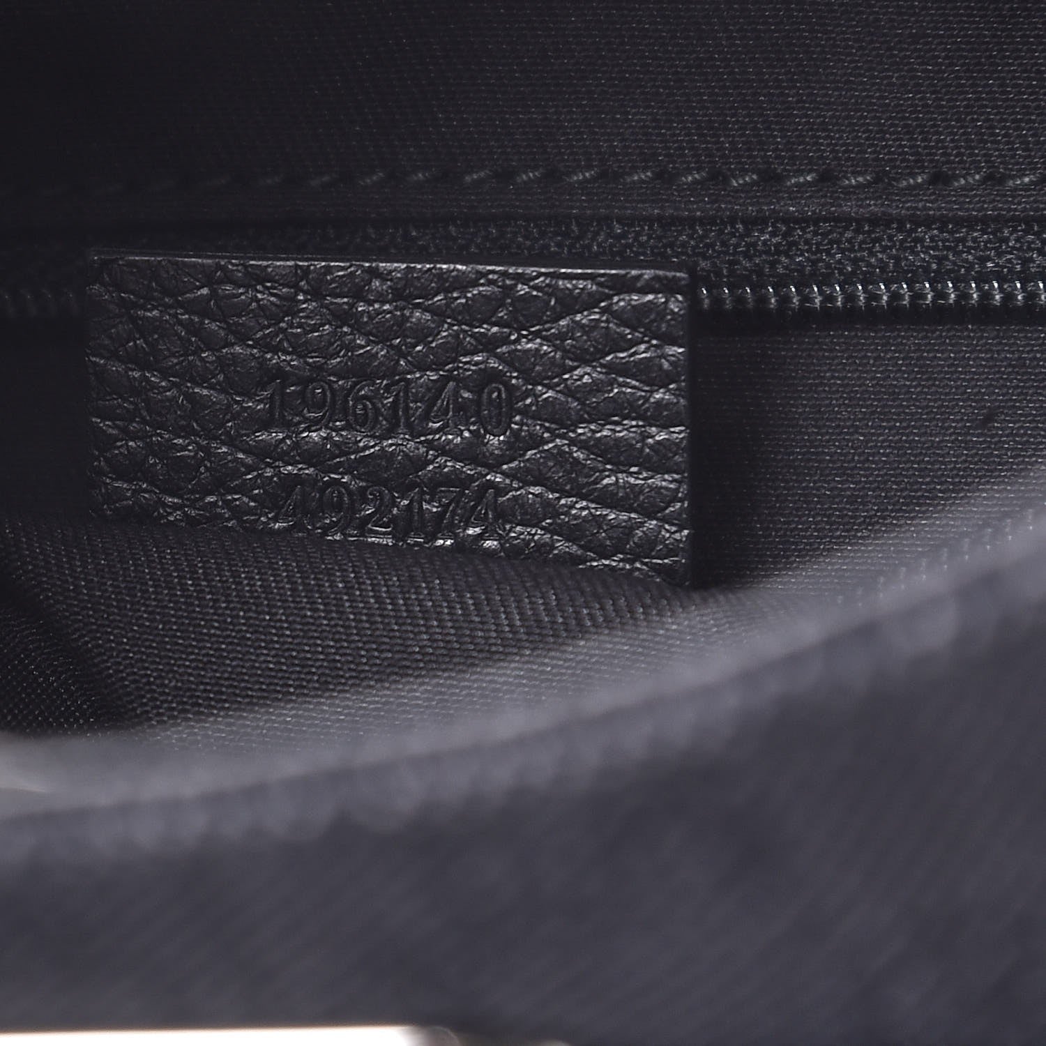 Gucci Monogram Shoulder Bag Black 7 of 7