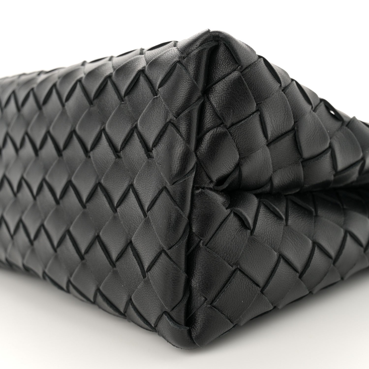 Bottega Veneta Nappa Intrecciato Small Andiamo Shoulder Bag Black 9 of 9