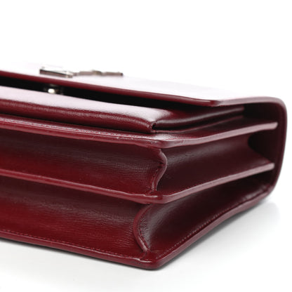 Saint Laurent Calfskin Medium Monogram Sunset Pallisandre 9 of 10