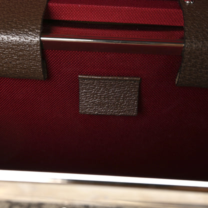 Gucci GG Supreme Monogram Globe-Trotter Beauty Case Brown 6 of 11