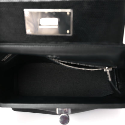 Hermes Swift Lizard Touch 24/24 21 Black 5 of 10