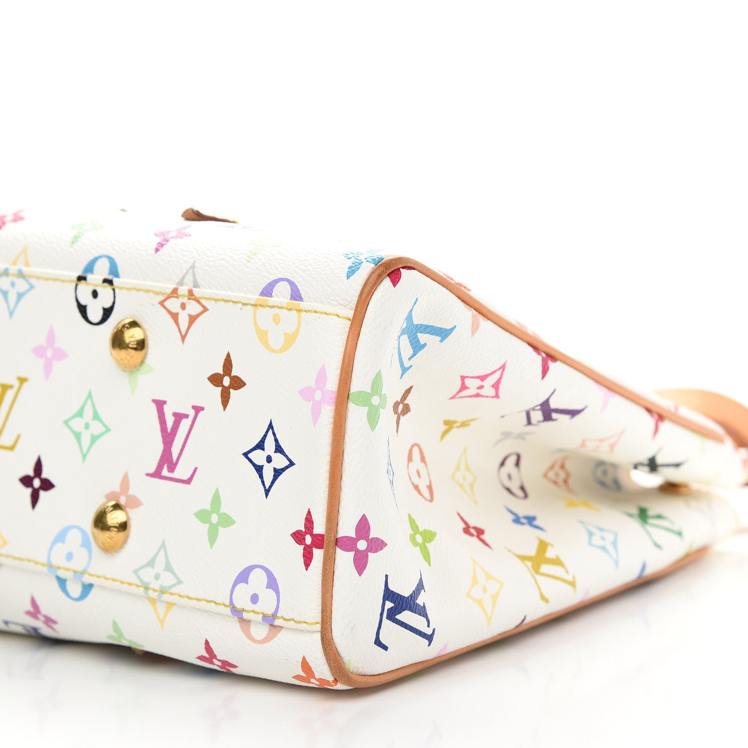 Louis Vuitton Monogram Multicolor Aurelia MM White 8 of 9