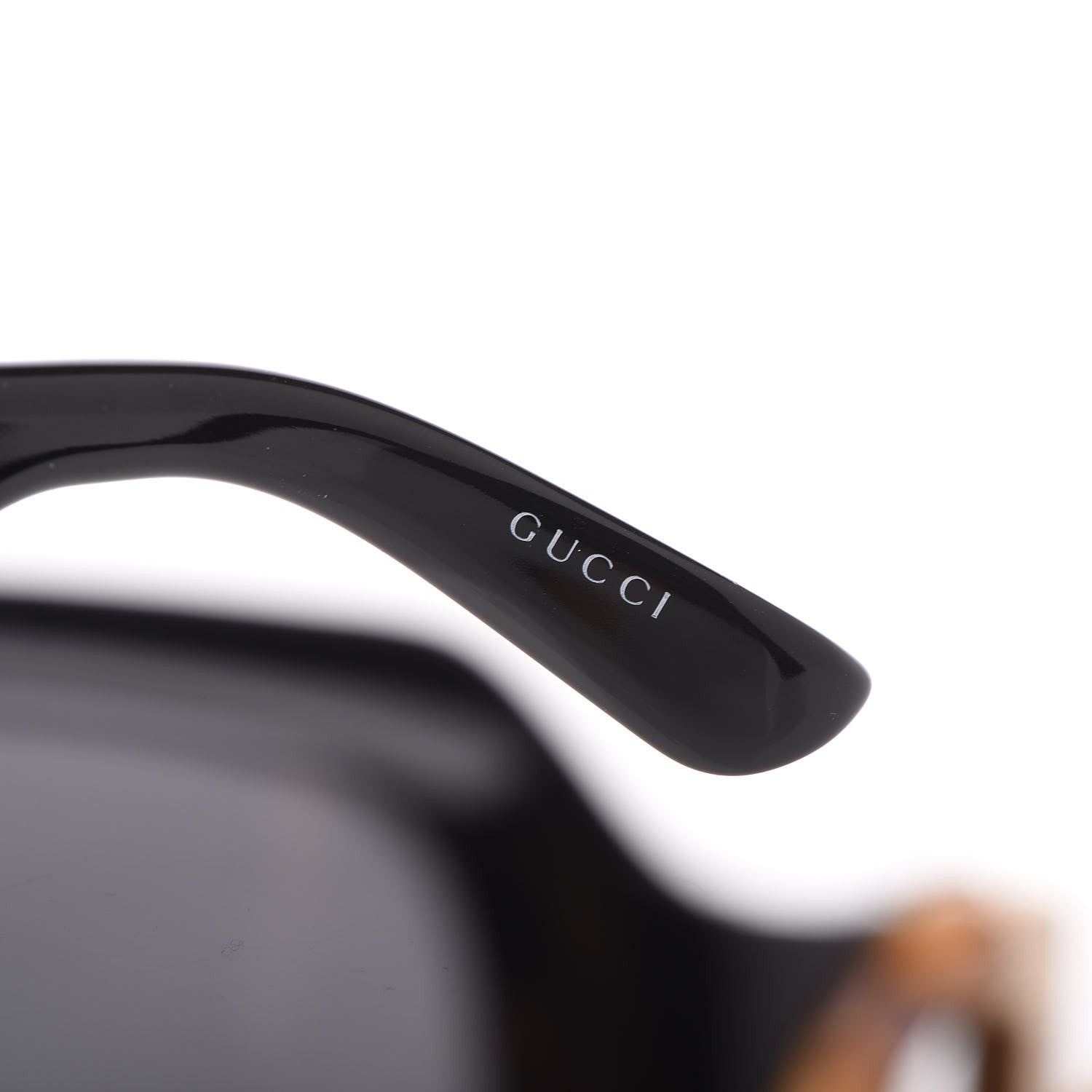 Gucci Bamboo Horsebit Sunglasses Tortoise GG 2969/S Black 6 of 7