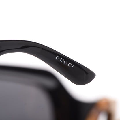 Gucci Bamboo Horsebit Sunglasses Tortoise GG 2969/S Black 6 of 7