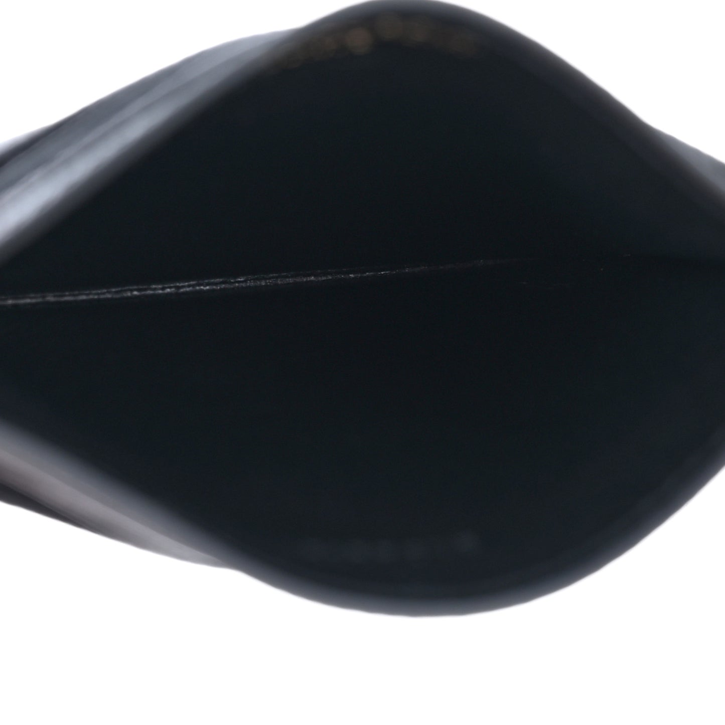 Grain De Poudre Matelasse Chevron Monogram Credit Card Case Black