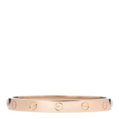 Cartier 18K Pink Gold LOVE Bracelet 16 1 of 6