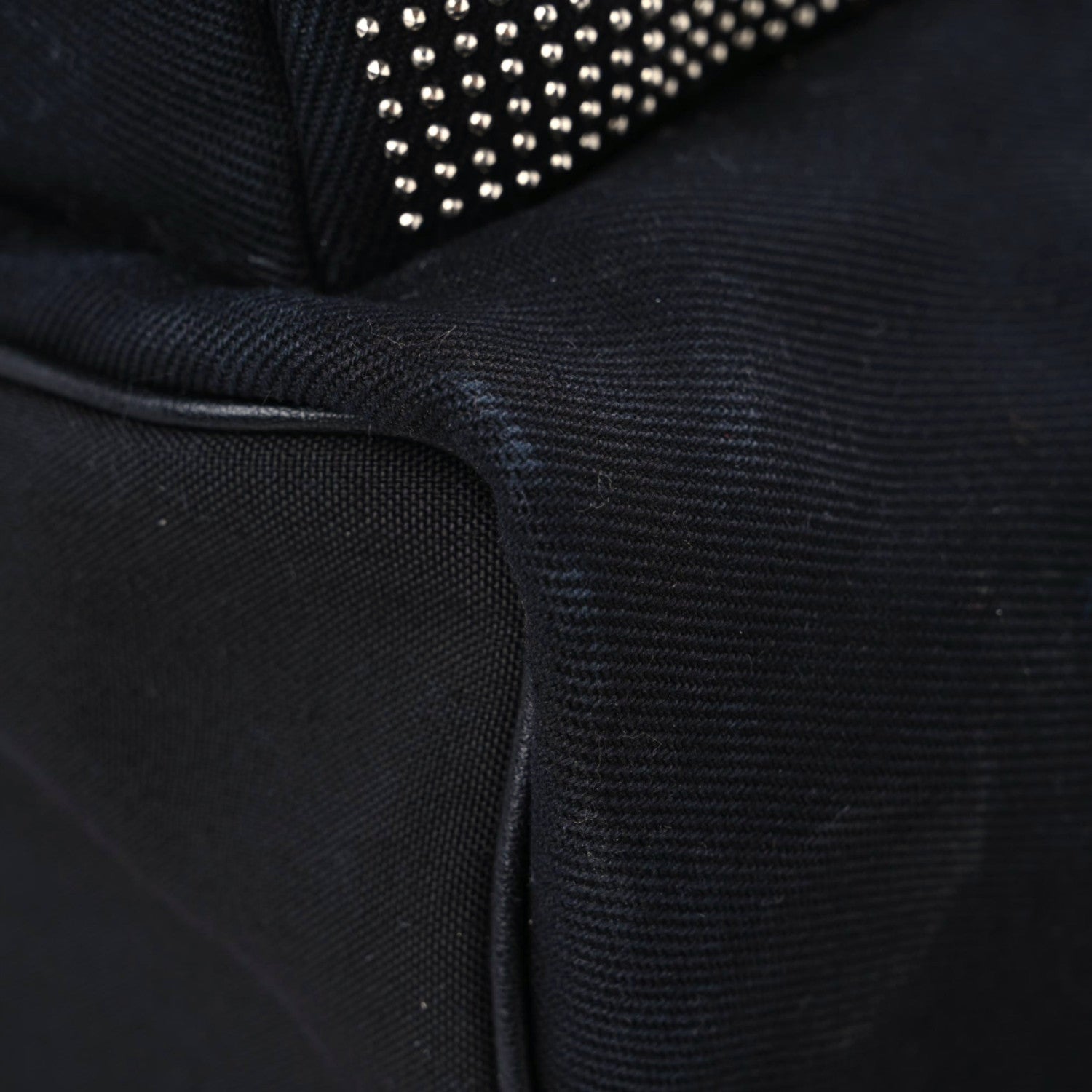 Saint Laurent Canvas City Studded Backpack Black 7 of 15