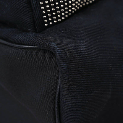 Saint Laurent Canvas City Studded Backpack Black 7 of 15