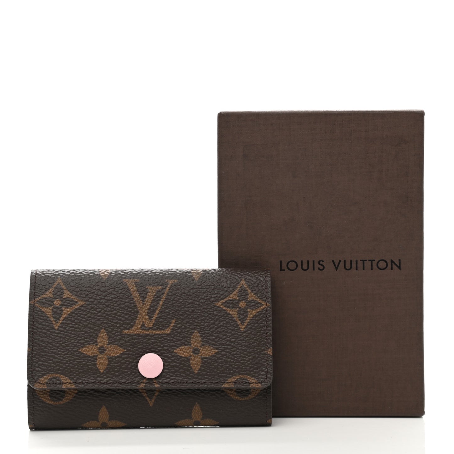 Monogram Multicles 6 Key Holder Rose Ballerine