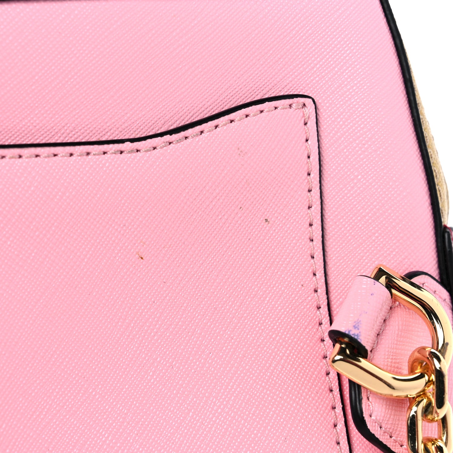 Marc Jacobs Saffiano Mini Snapshot Backpack Pink Multicolor 13 of 13