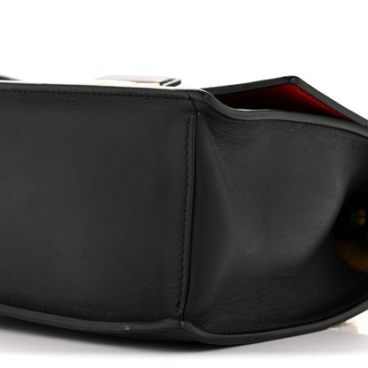Fendi Vitello Grace Matte Small Kan U Shoulder Bag Black 19 of 27