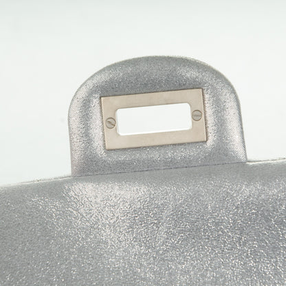Chanel Iridescent Calfskin Quilted Small Roll Reissue Clutch Silver 5 of 8