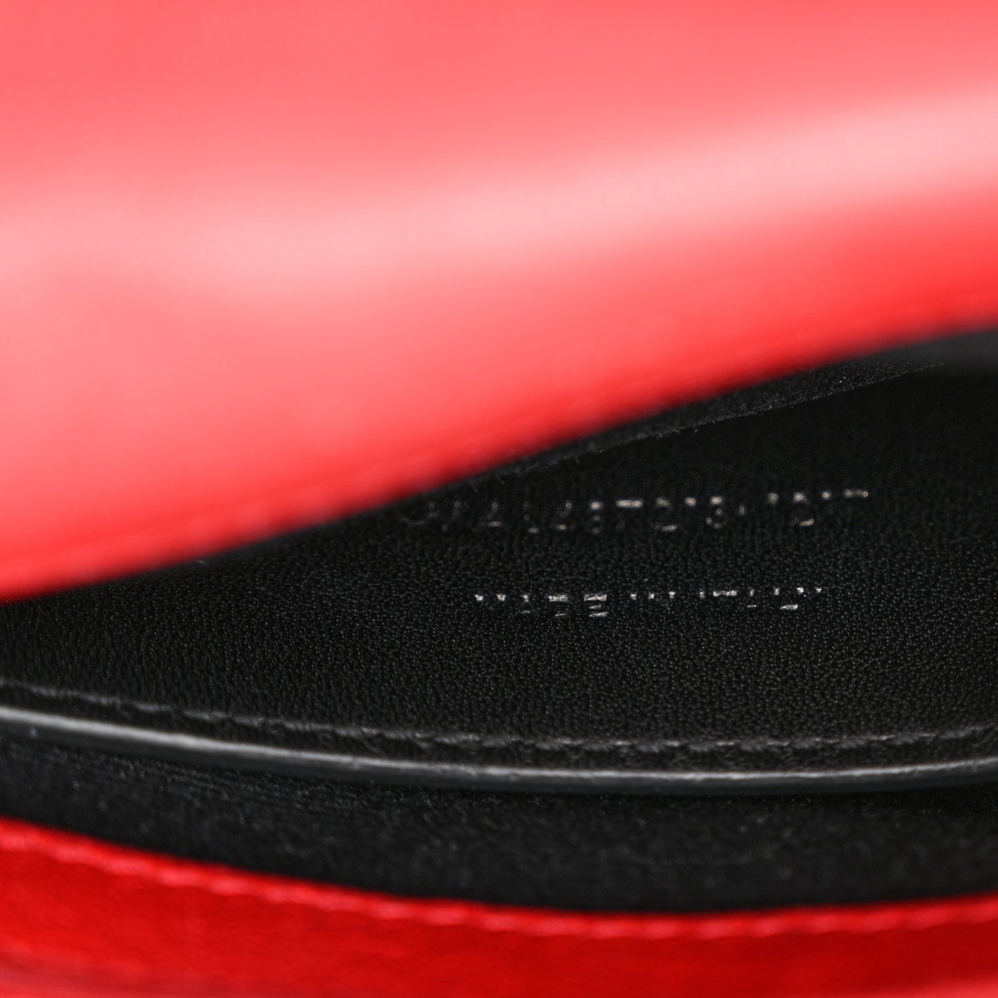 Sheepskin Matelasse Chevron Monogram Medium College Bag Rouge