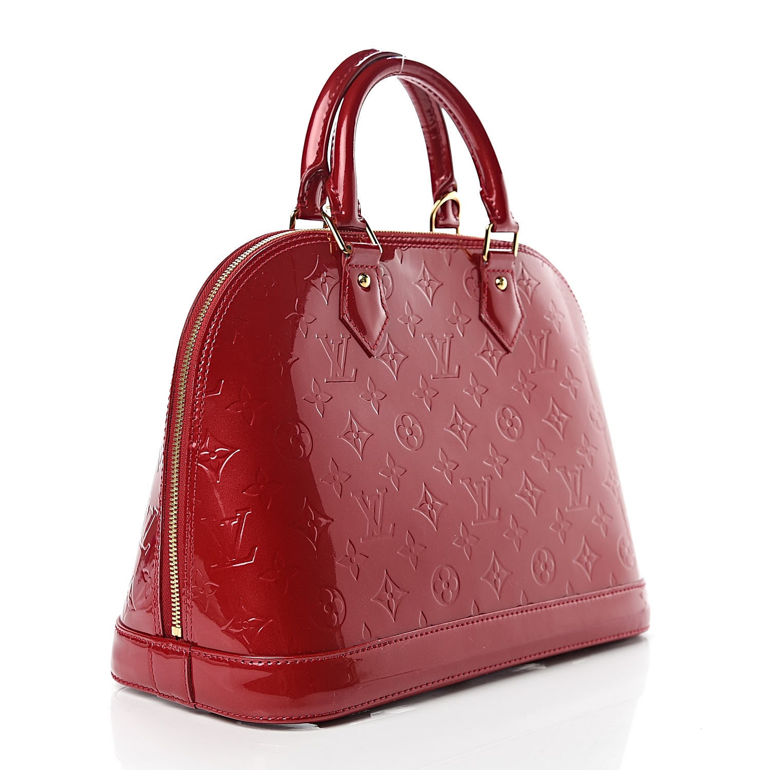 Louis Vuitton Vernis Alma PM Pomme D'Amour 3 of 10
