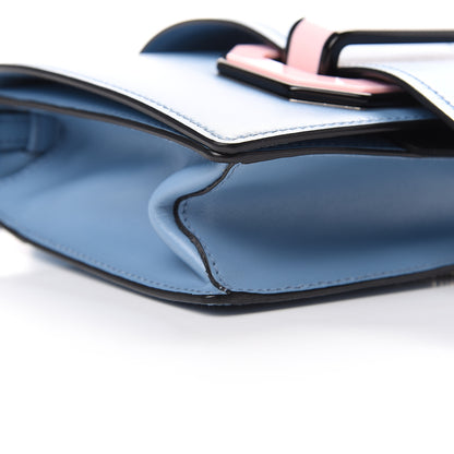 Prada City Calf Plex Ribbon Bag Astrale Rosa 8 of 9