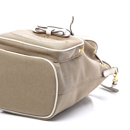Prada Jacquard Logo Mini Bucket Crossbody Bag Corda Talco 6 of 10