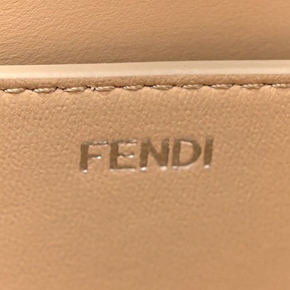 Fendi Patent Peekaboo Cut Beige Amid 7 of 12
