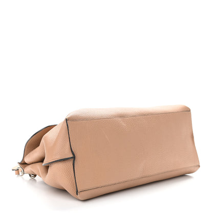 Gucci Cellarius Calfskin Large Bamboo Daily Top Handle Bag Camelia 3 of 11