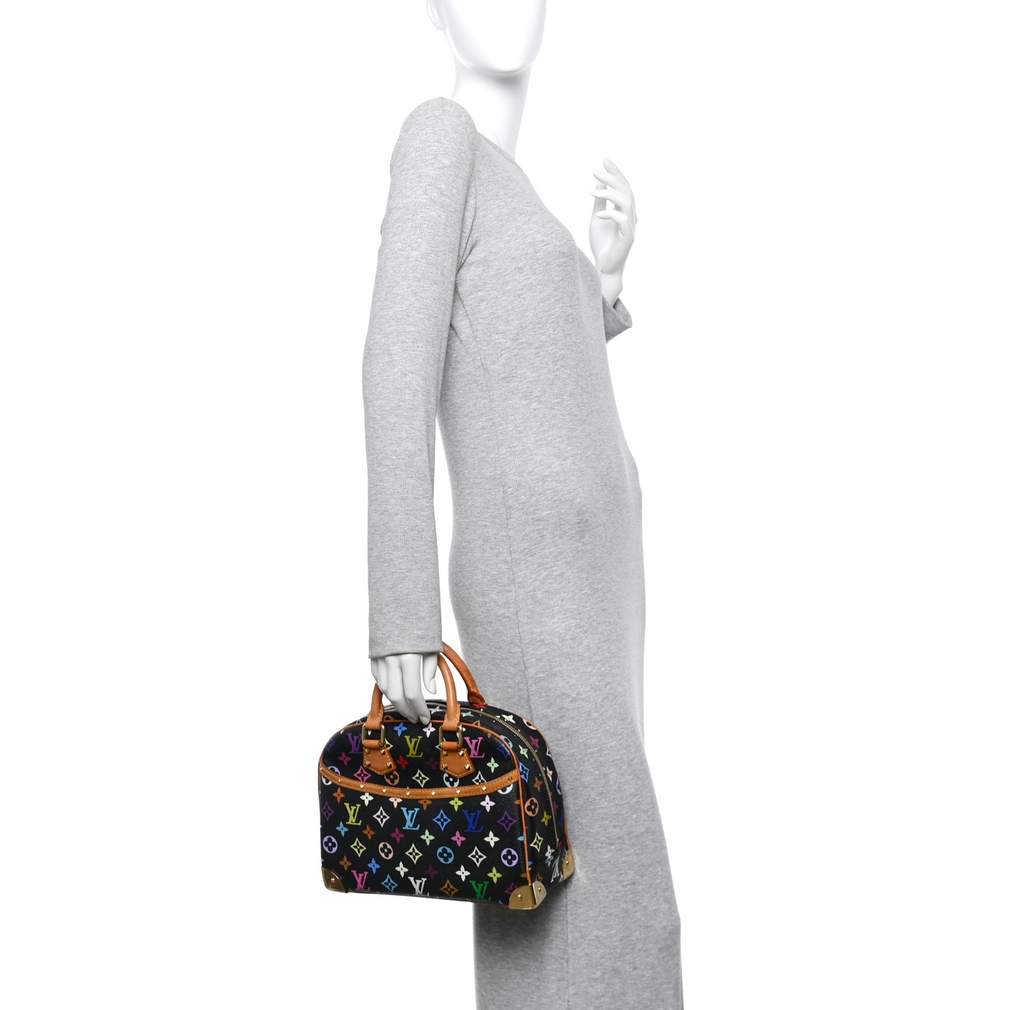 Monogram Multicolor Trouville Black