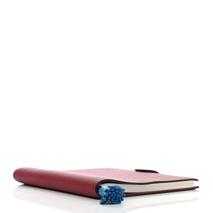 Hermes Togo Ulysse MM Notebook Cover Rouge Grenat 4 of 8