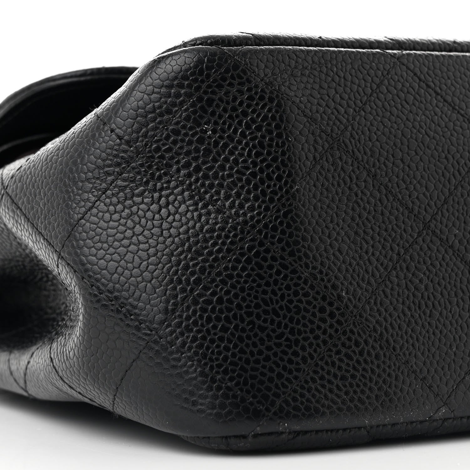 Chanel Caviar Quilted Jumbo Double Flap Black 9 of 11
