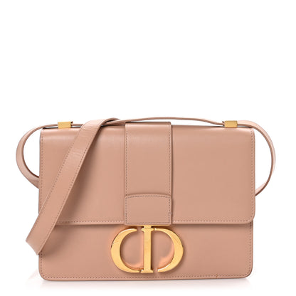 Christian Dior Box Calfskin 30 Montaigne Flap Bag Rose Des Vents 1 of 10