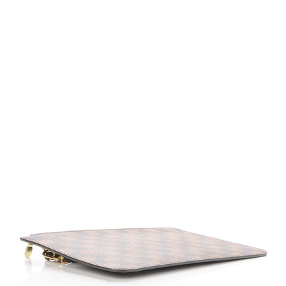 Louis Vuitton Damier Ebene Neverfull MM GM Pochette 4 of 8