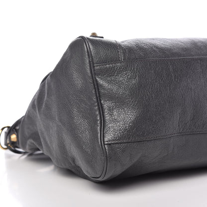 Balenciaga Agneau Giant 12 Gold Hardware Velo Gris Fossile Anthracite 8 of 9
