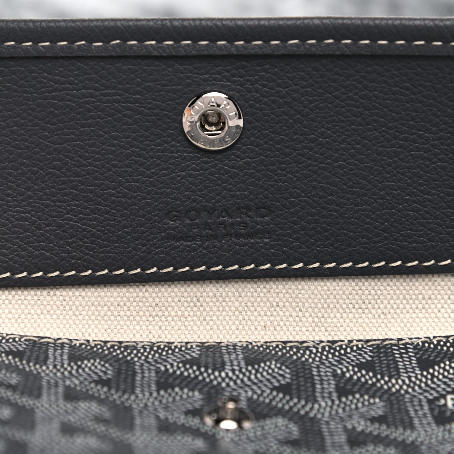 Goyard Goyardine Saint Louis GM Grey 5 of 12