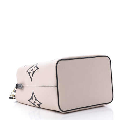 Louis Vuitton Empreinte Monogram Giant Crafty Neonoe MM Creme Black 10 of 16