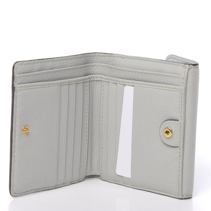 Chloe Grained Calfskin Marcie Square Wallet Atoll Blue 5 of 10