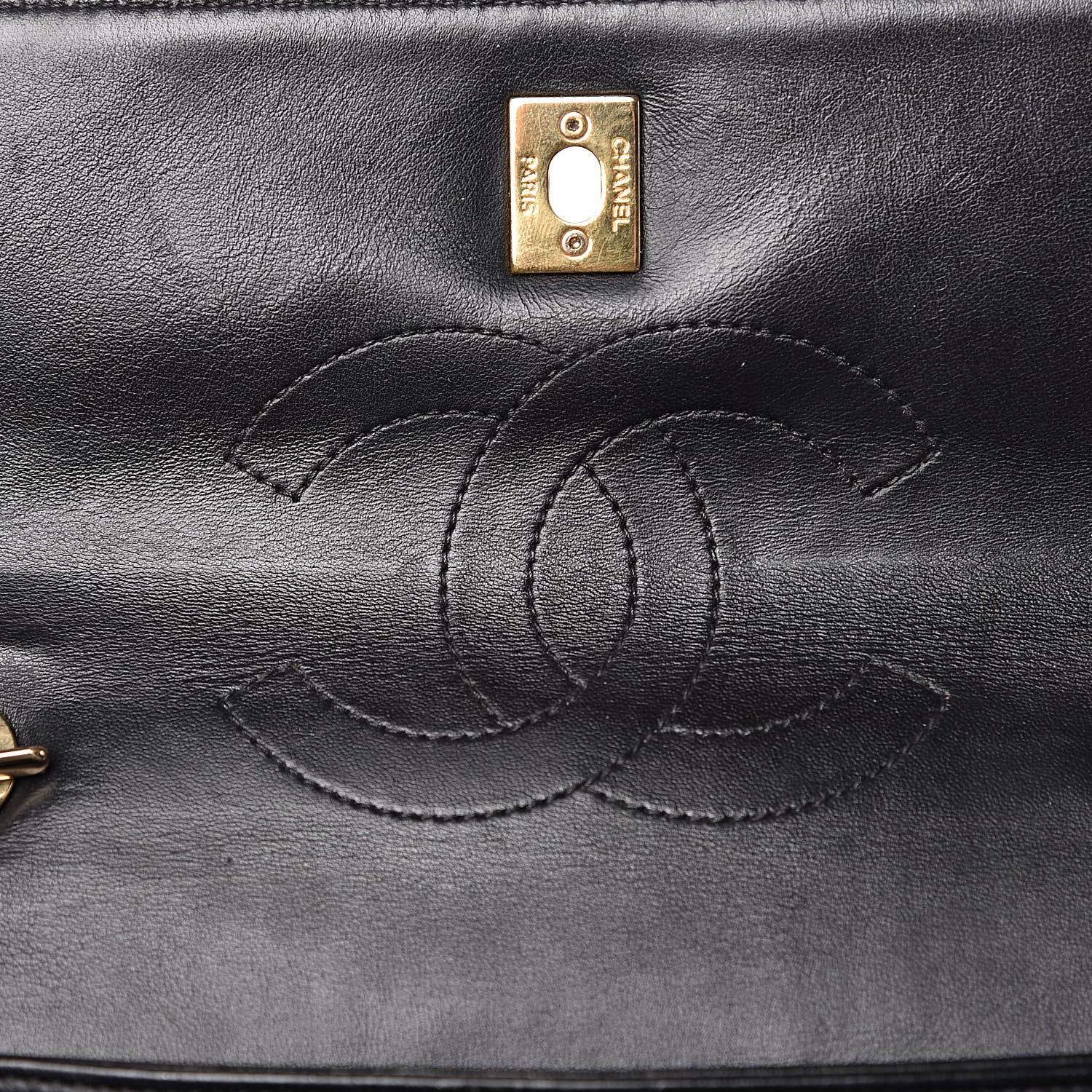 Chanel Lambskin Quilted Small Trendy CC Dual Handle Flap Bag Black 17 of 17