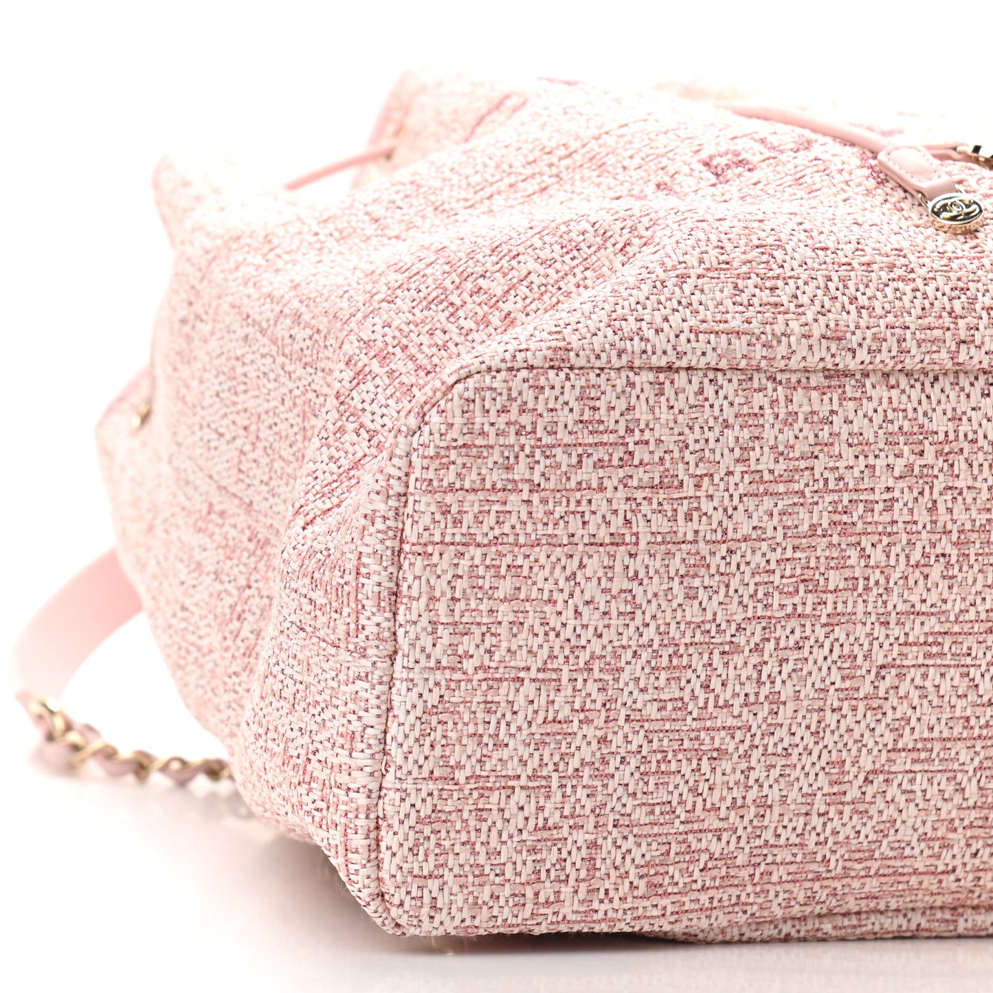 Canvas Large Deauville Backpack Pink