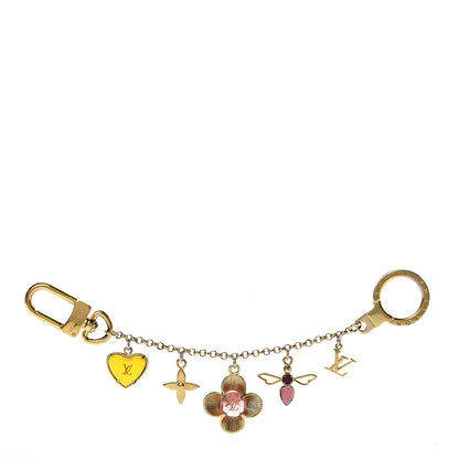 Louis Vuitton Bee Flower Chain Key Charm 1 of 6