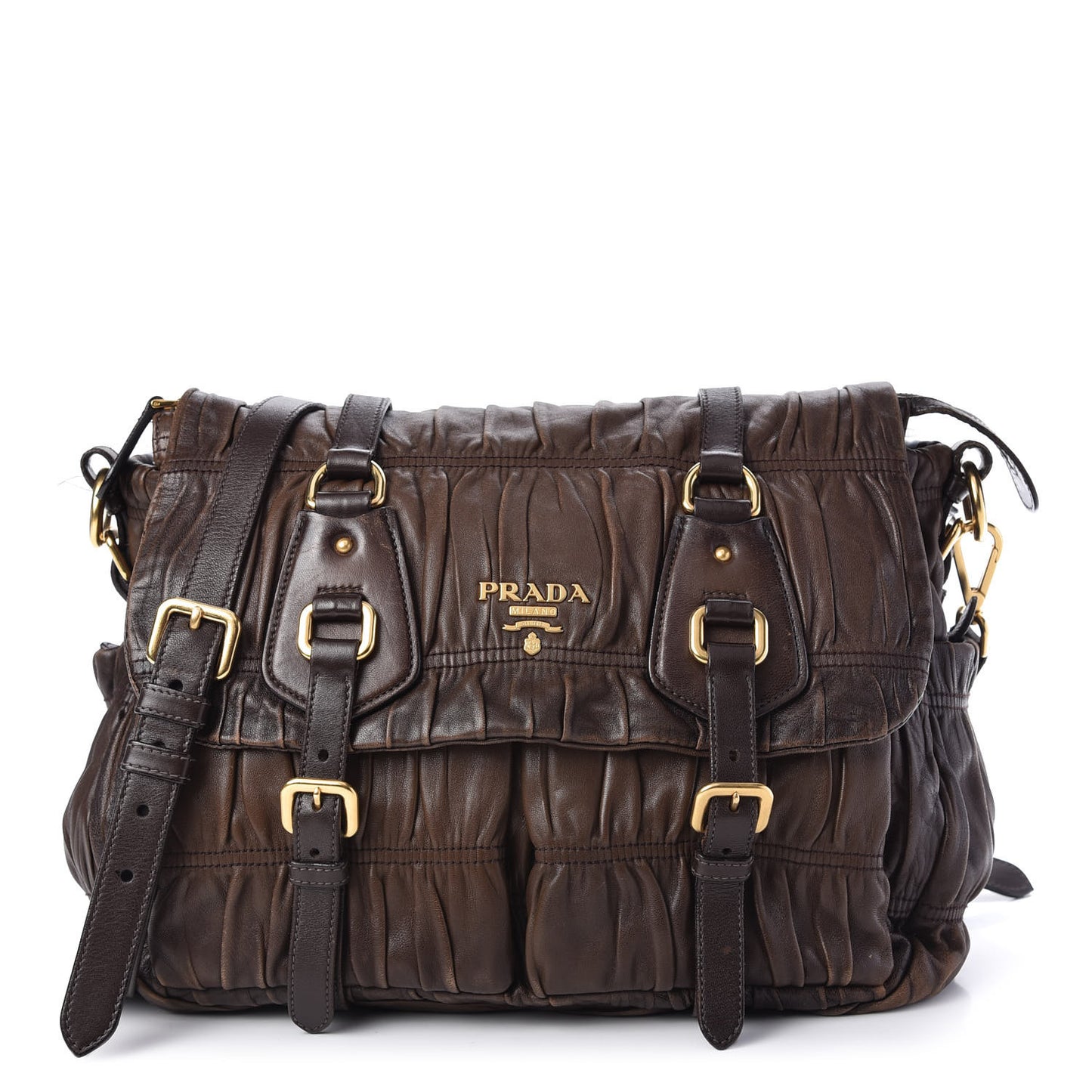 Nappa Gaufre Messenger Tote Noce