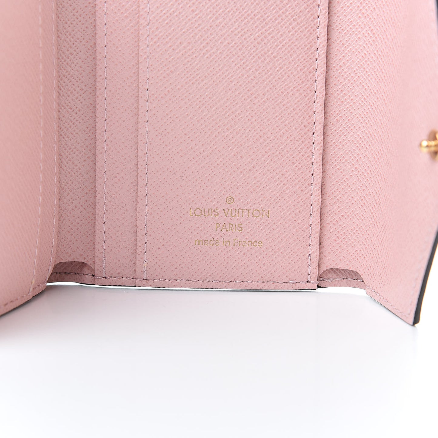 Monogram Zoe Wallet Rose Ballerine