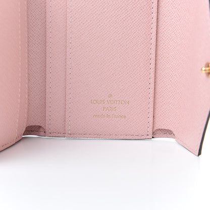 Louis Vuitton Monogram Zoe Wallet Rose Ballerine 6 of 8