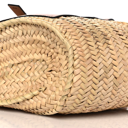 Loewe Raffia Small Basket Tote Bag Natural Tan 6 of 11