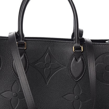 Louis Vuitton Empreinte Monogram Giant Onthego GM Black 11 of 12