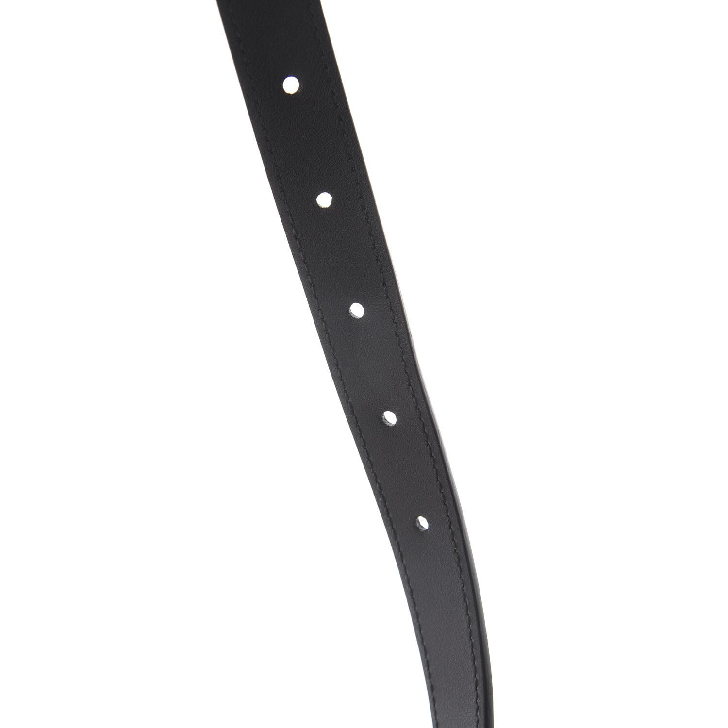 Gucci Calfskin Double G 20mm Belt 80 32 Black 3 of 5