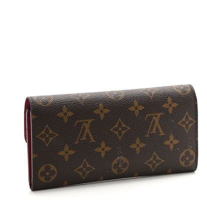 Louis Vuitton Monogram Emilie Wallet Fuchsia 3 of 10