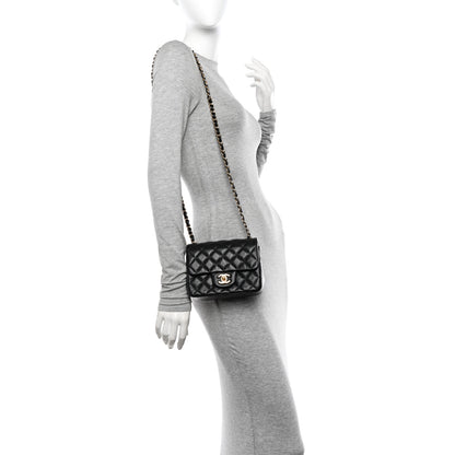 Chanel Caviar Quilted Mini Square Flap Black 2 of 12