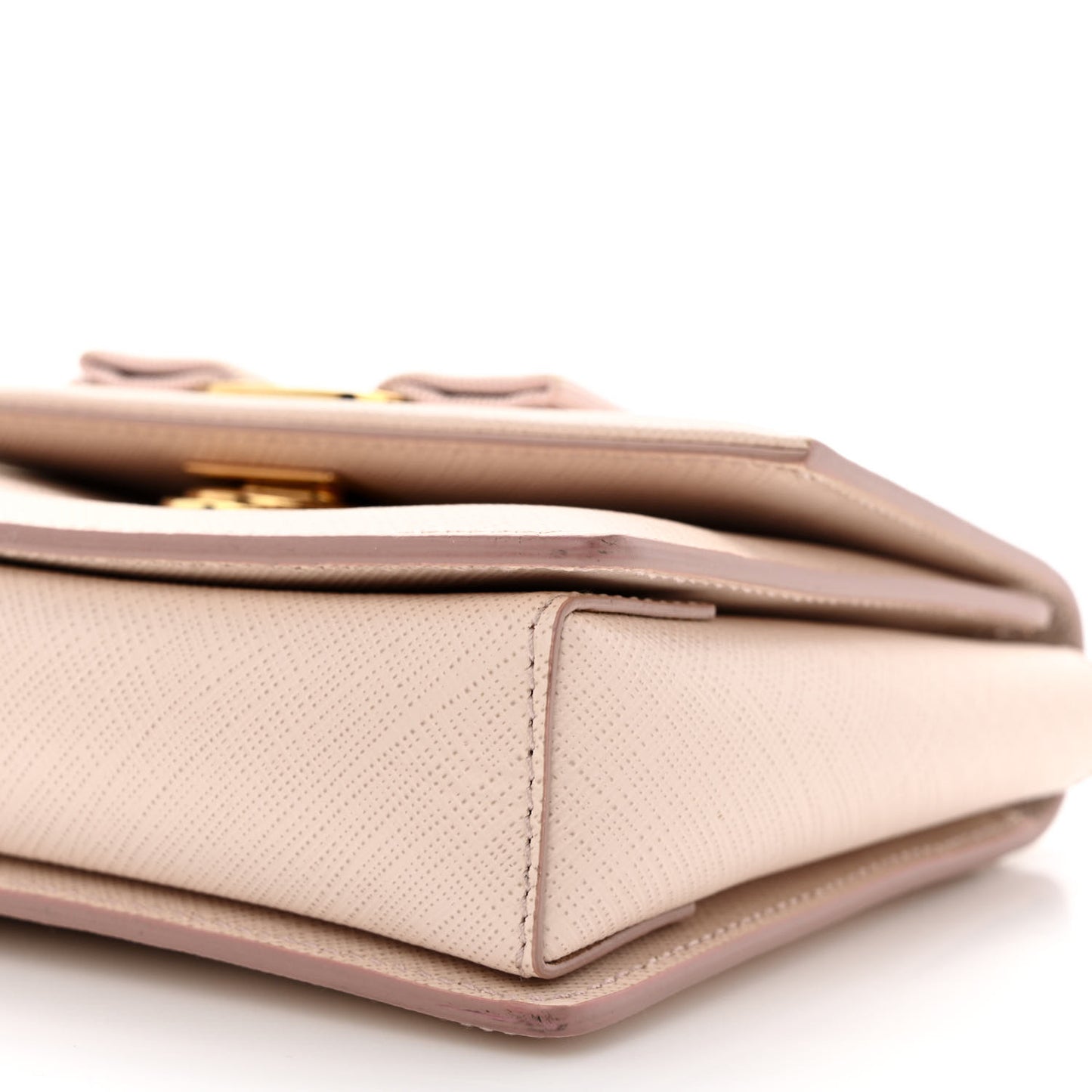 Hammered Calfskin Mini Vara Bow Crossbody Bag