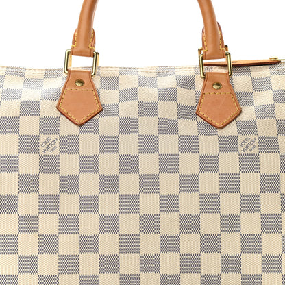 Louis Vuitton Damier Azur Speedy 30 8 of 12