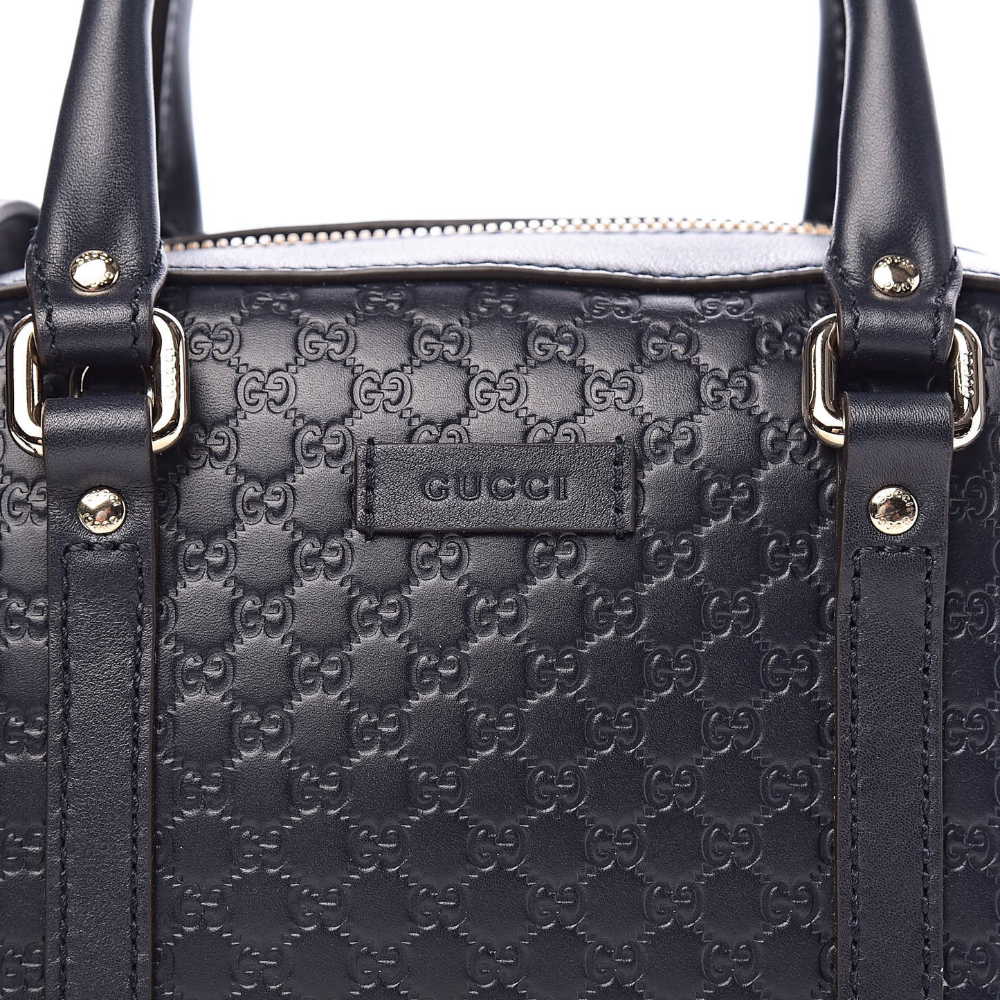 Soft Microguccissima Small Crossbody Bag Blue