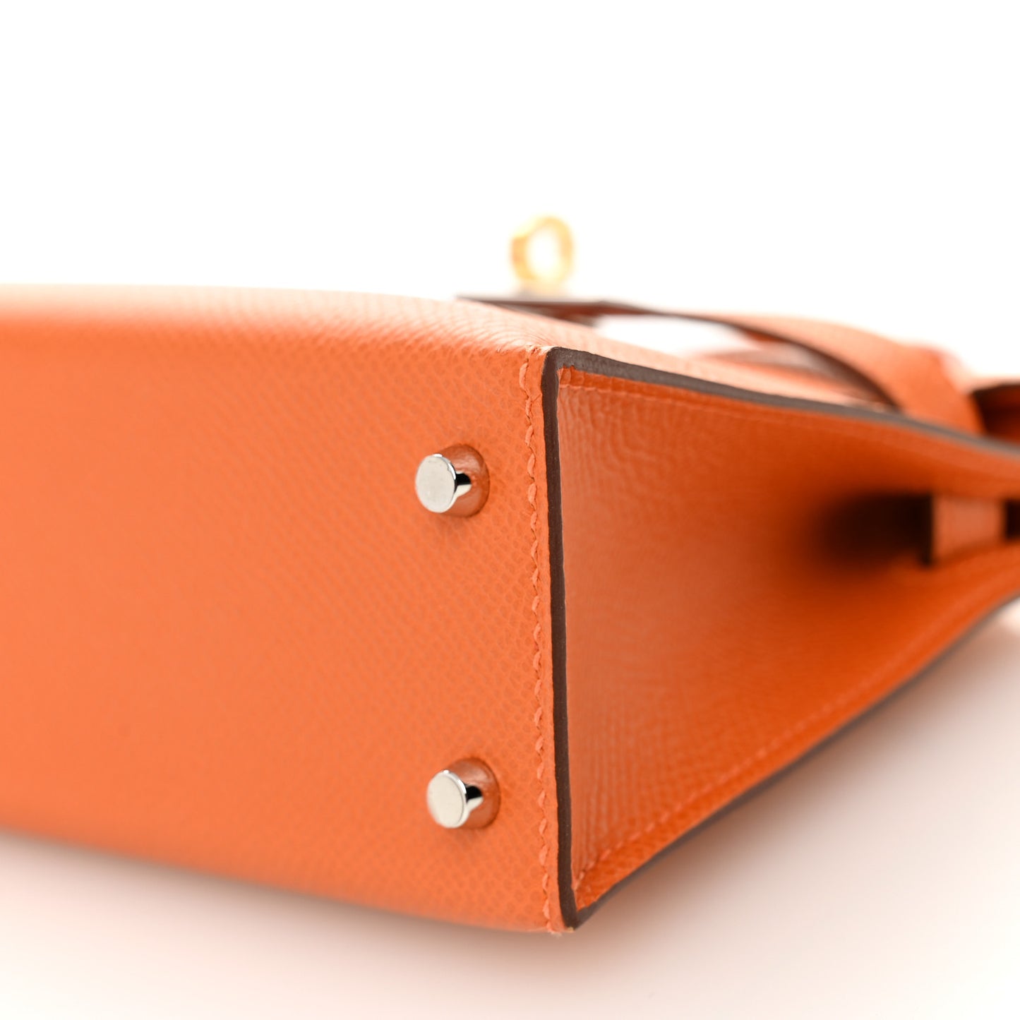 Epsom Mini Kelly Sellier 20 Orange