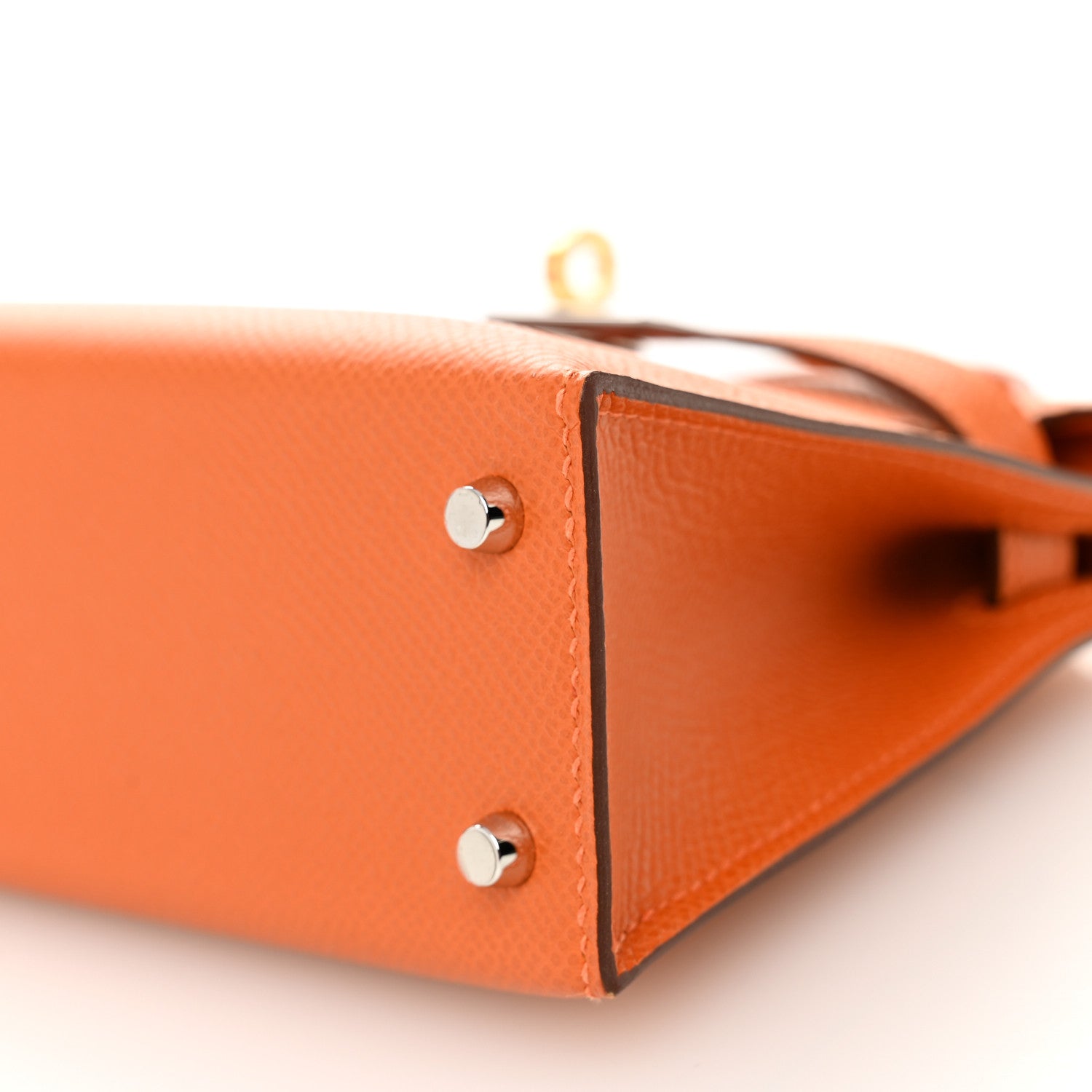 Hermes Epsom Mini Kelly Sellier 20 Orange 10 of 13