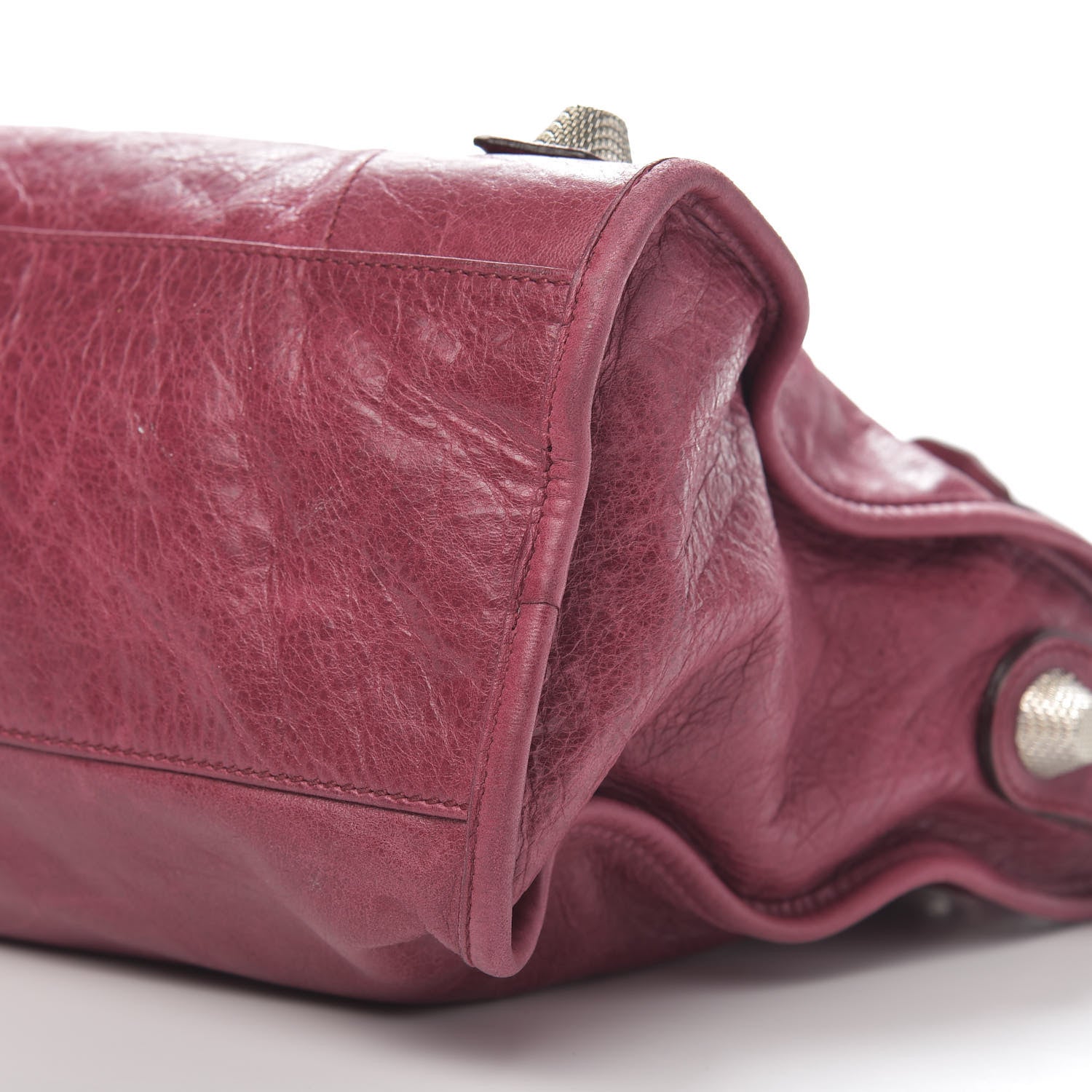 Balenciaga Agneau Giant 21 Silver Hardware City Cassis 11 of 13